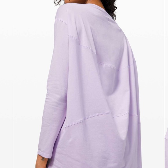 NWT Lululemon Back In Action Long Sleeve - Picture 2 of 5